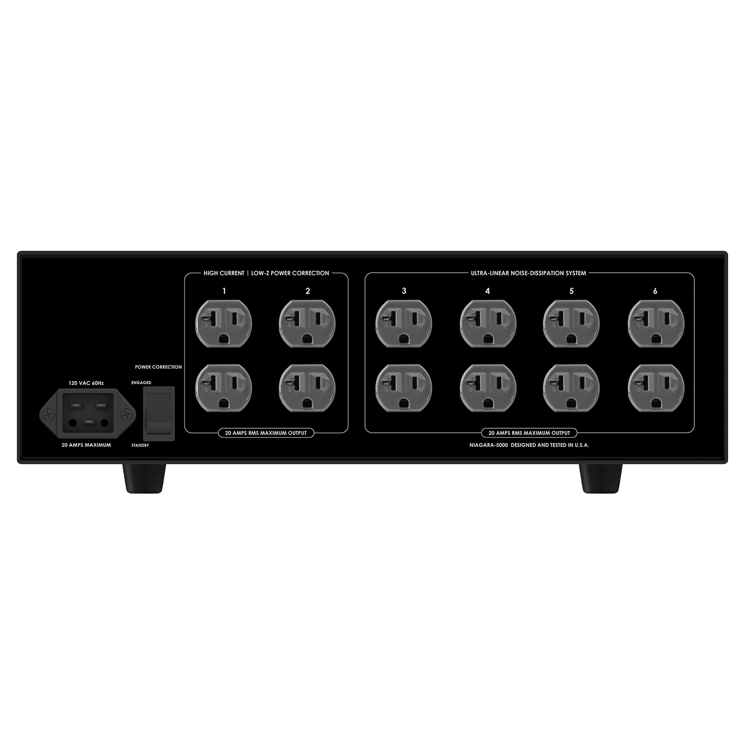 audioquest-niagara-5000-power-conditioner-niagara5000usa-997080.png AudioQuest Niagara 5000 12孔電源淨化處理器